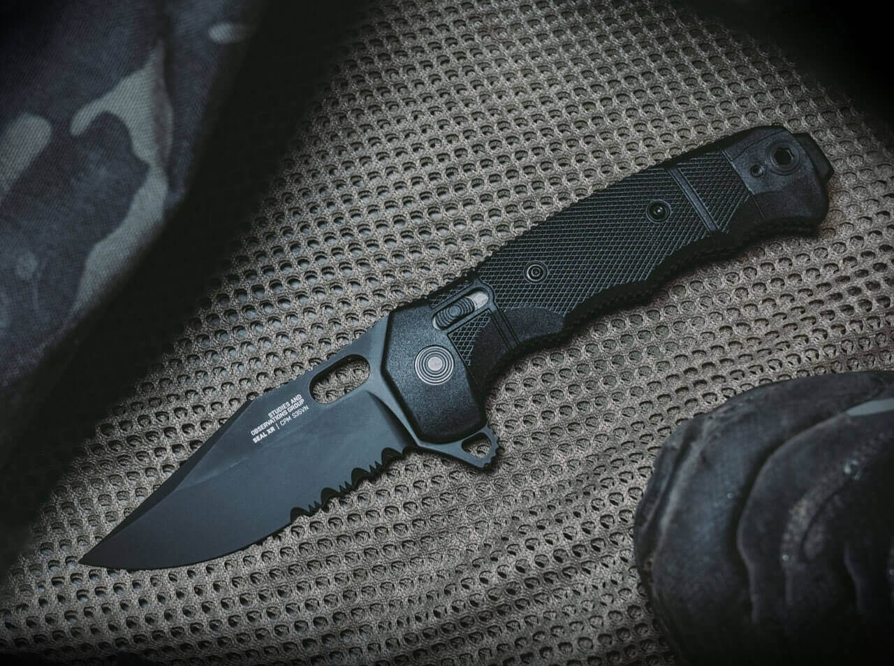 SEAL XR Serrated USA Made
