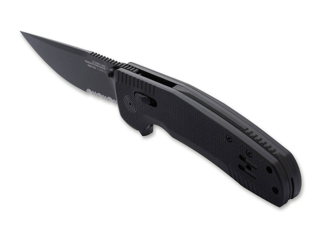 SOG-TAC XR Blackout Serrated