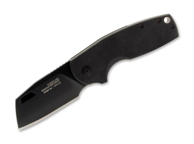 SOG Stout SJ Cleaver Blackout