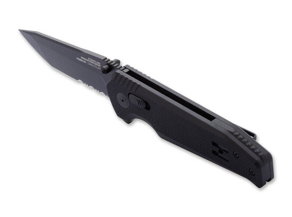 Vision XR Black Serrated