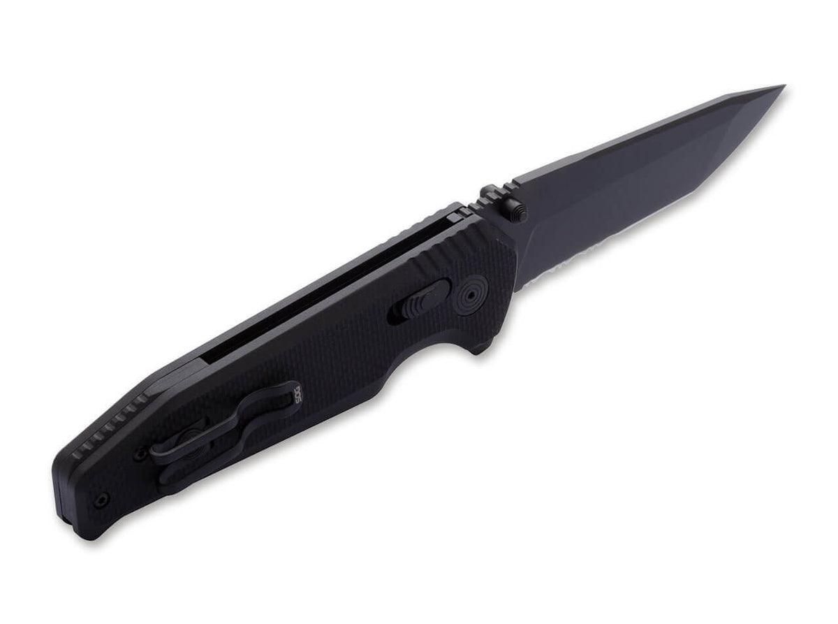 Vision XR Black Serrated