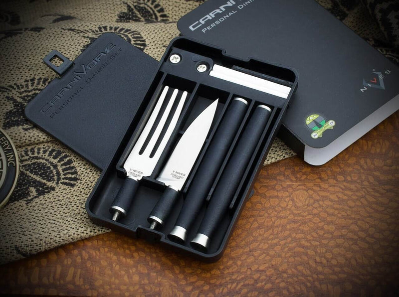 Spartan Blades Carnivore Dining Set G10 Black