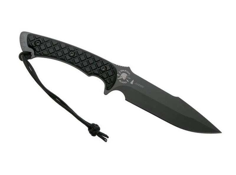 Spartan Blades Horkos MagnaCut Micarta All Black