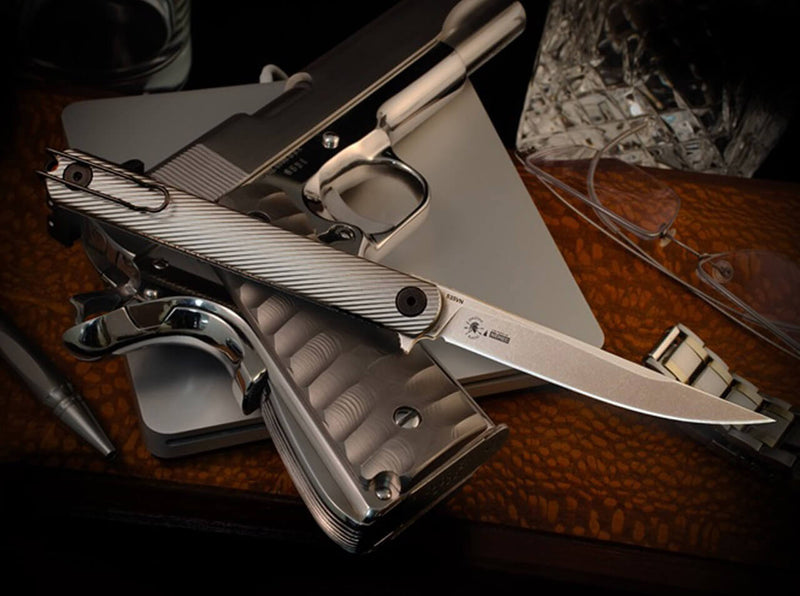 Spartan Blades Spartan Nemec Folder Titanium