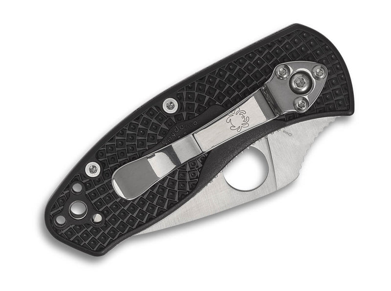 Spyderco Ambitious Lightweight Black PlainEdge