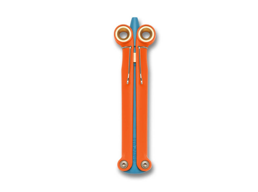Spyderco BaliYo Heavy Duty Orange / Blau