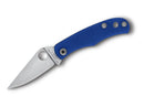 Spyderco Bug G10 Blue PlainEdge