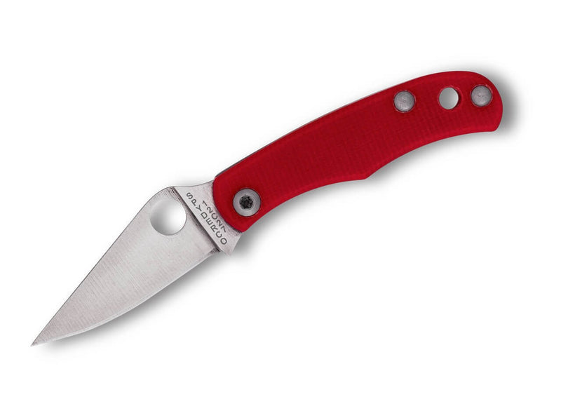 Spyderco Bug G10 Red PlainEdge