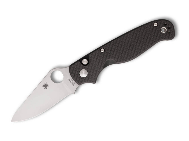 Spyderco ButtonUp CF PlainEdge