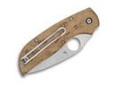Spyderco Chaparral SLIPIT Birdseye Maple PlainEdge