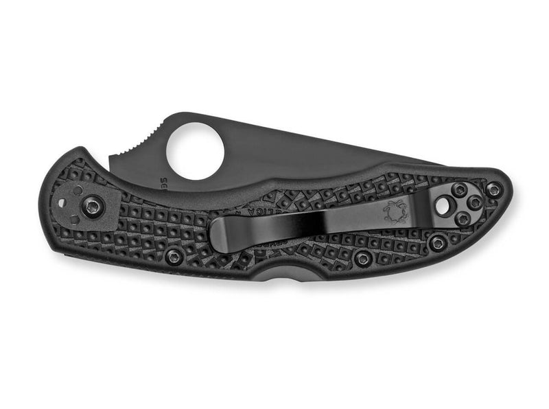 Spyderco Delica 4 Lightweight All Black