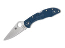 Spyderco Delica 4 SPY27 FRN Cobalt Blue PlainEdge