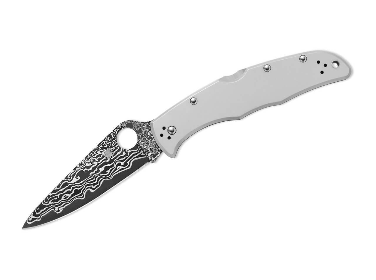 Spyderco Endura 4 Titanium Damascus
