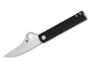 Spyderco Essenza N690 Black Aluminum PlainEdge