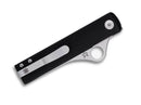 Spyderco Essenza N690 Black Aluminum PlainEdge