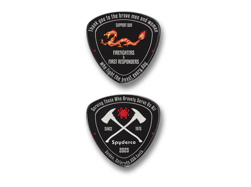 Spyderco Fire Dragon Coin 2025