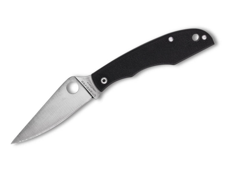 Spyderco Grasshopper G10 Black PlainEdge