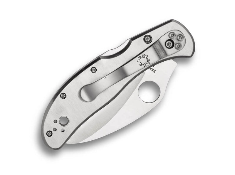 Spyderco Harpy Clipit Stainless PlainEdge