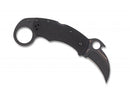 Spyderco Karahawk Black G10 Black Blade