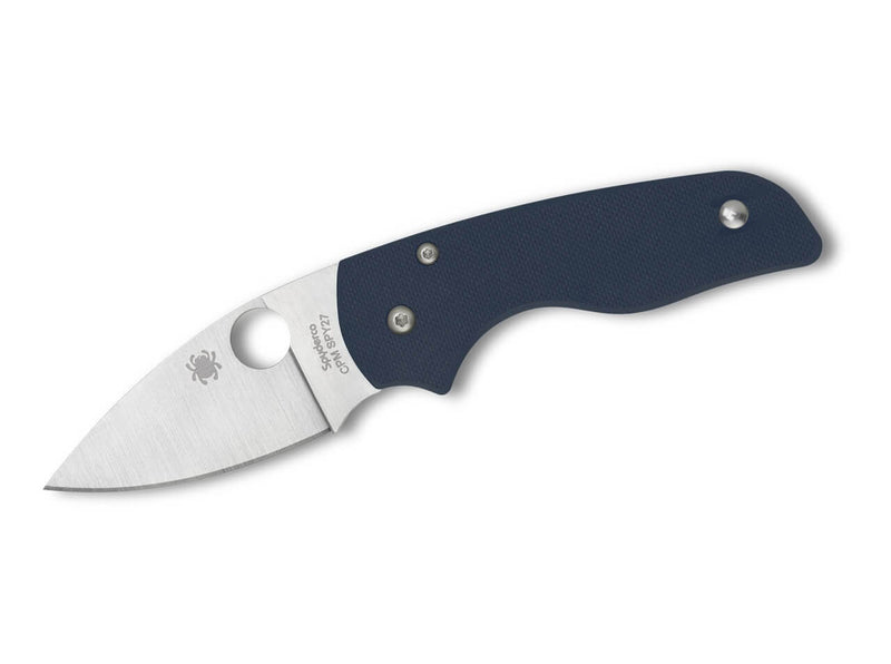 Spyderco Lil' Native CPM SPY27 FRN Blue PlainEdge