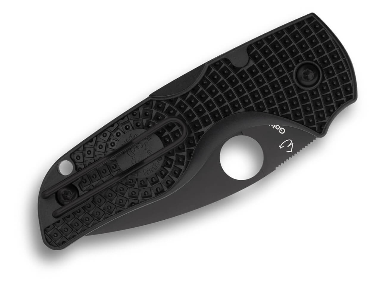 Lil’ Native Lightweight FRN Black Blade PlainEdge