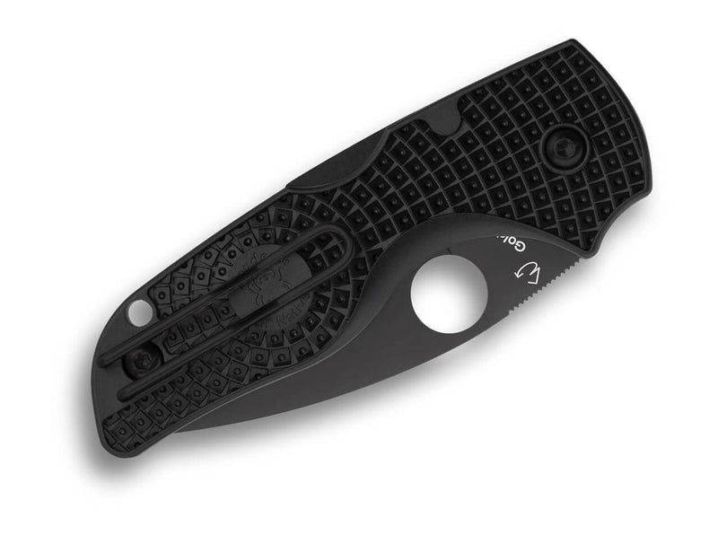 Spyderco Lil’ Native Lightweight FRN Black Blade SpyderEdge