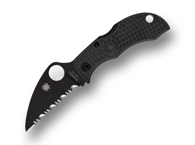 Spyderco Manbug Wharncliffe Lightweight All Black