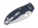 Spyderco Manix 2 CPM SPY27 G10 Blue PlainEdge