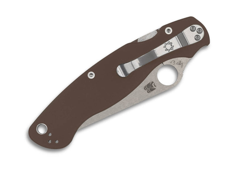 Spyderco Military 2 Brown G10 CPM-15V Sprint Run