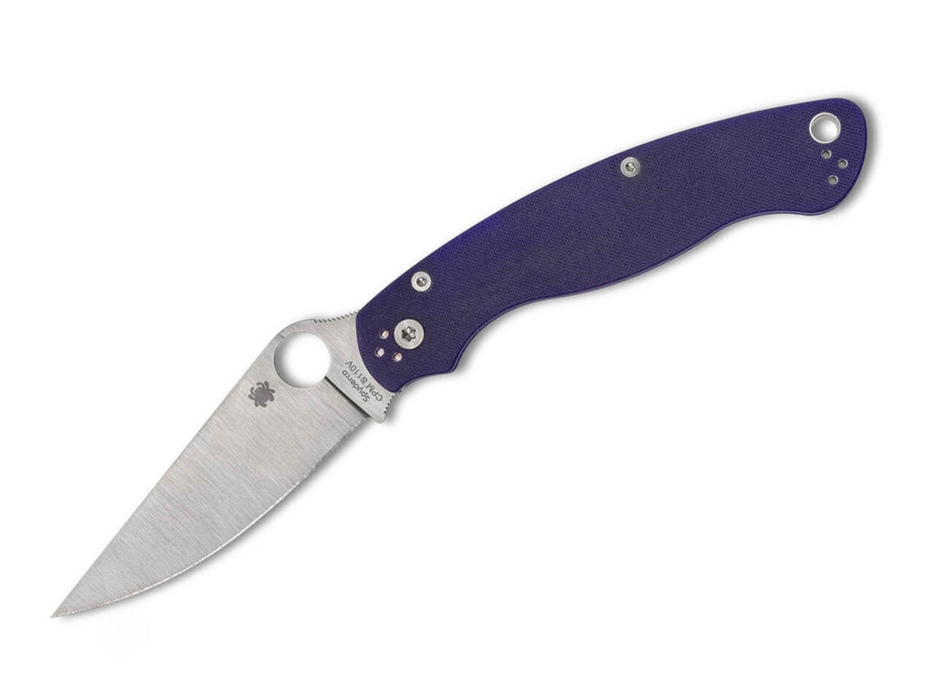 Military 2 CPM S110V G10 Blue PlainEdge