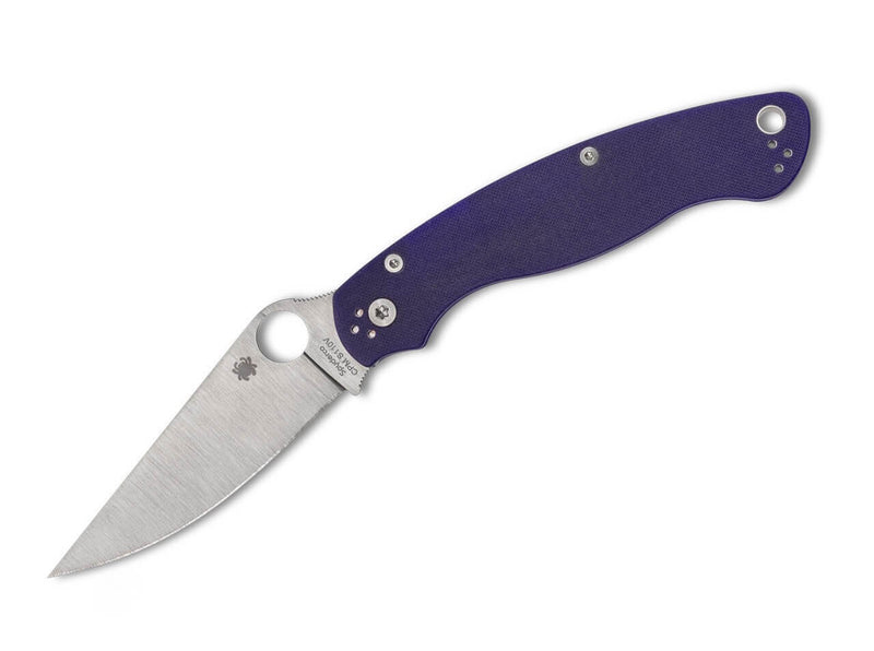 Spyderco Military 2 CPM S110V G10 Blue PlainEdge