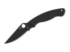 Military 2 G10 Black Blade PlainEdge