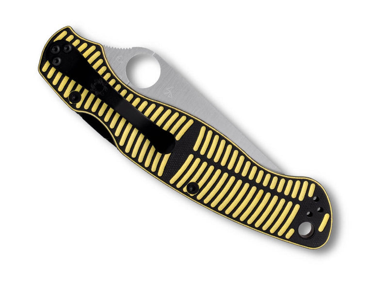 Spyderco Military 2 Salt MagnaCut Yellow & Black G10