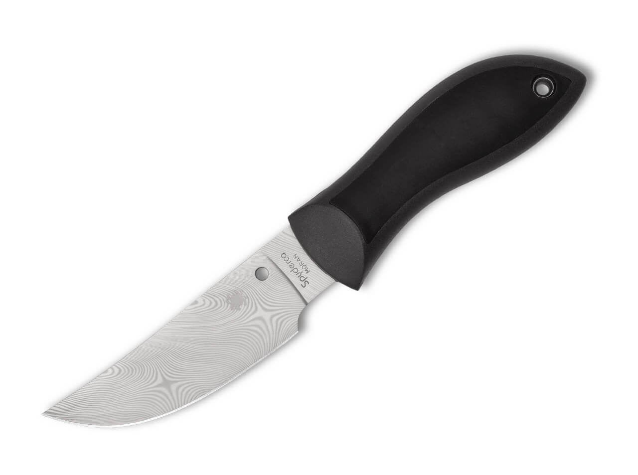 Spyderco Moran Upswept Gray Damasteel Sprint Run