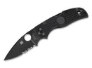 Spyderco Native 5 All Black Combination