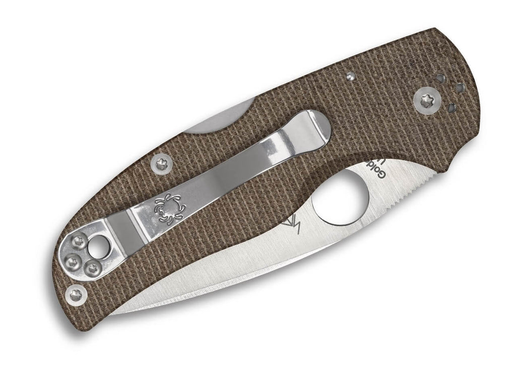 Native 5 Brown Micarta CPM CRU-WEAR