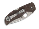Spyderco Native 5 Lightweight Brown G10 CPM 15V PlainEdge Sprint Run