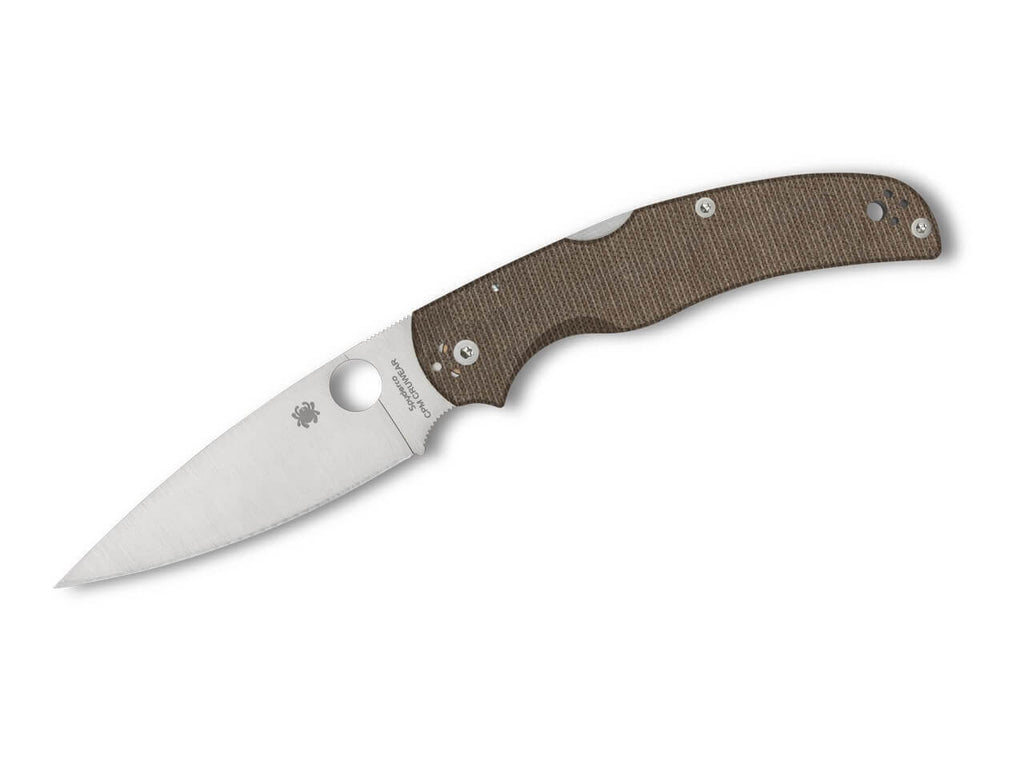 Native Chief Brown Canvas Micarta CPM CRU-WEAR