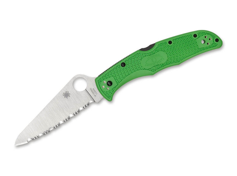 Spyderco Pacific Salt 2 Green Serrated