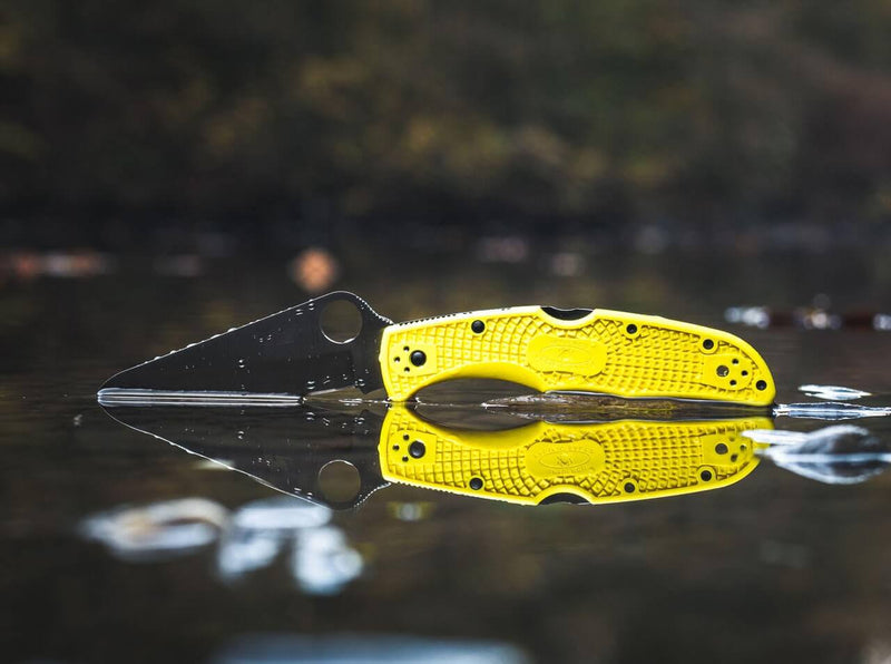 Spyderco Pacific Salt 2 Yellow