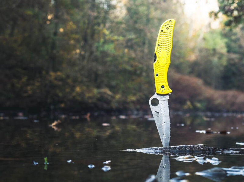 Spyderco Pacific Salt 2 Yellow
