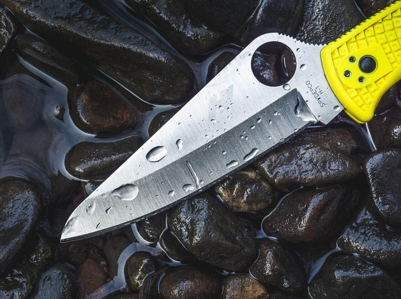 Spyderco Pacific Salt 2 Yellow