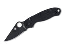 Spyderco Para 3 Salt Black G10 MagnaCut Black Blade