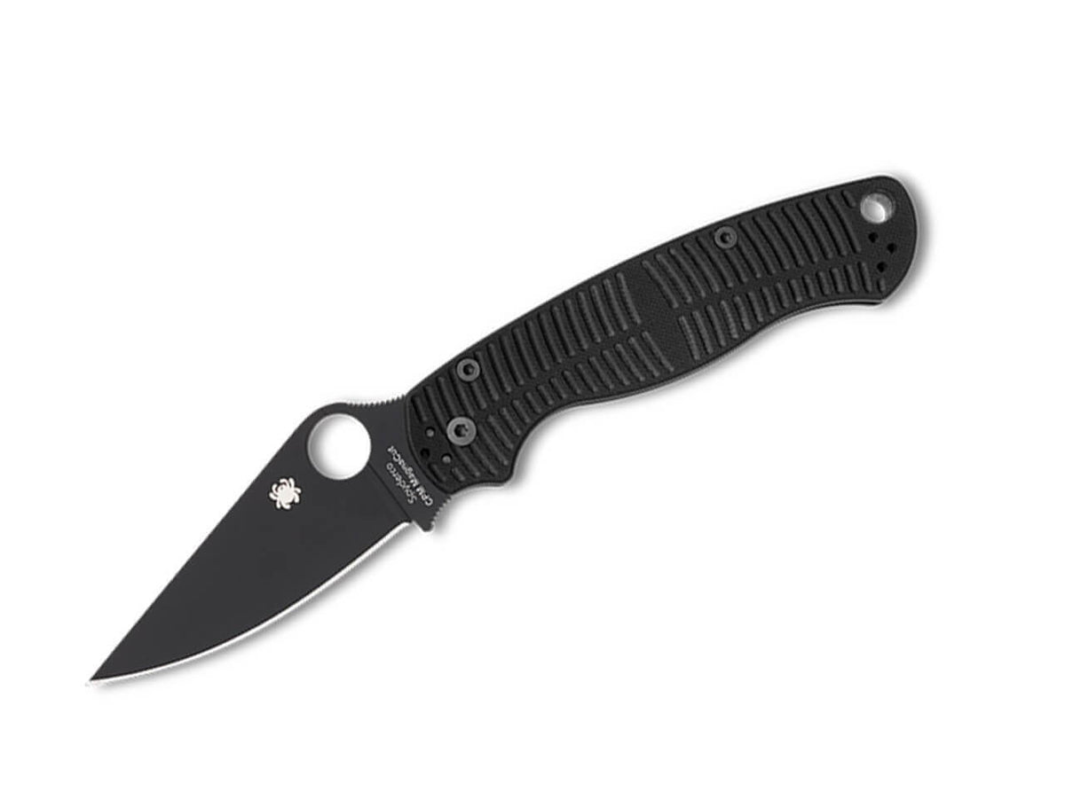 Para Military 2 Salt Black G10 CPM MagnaCut Black Blade PlainEdge