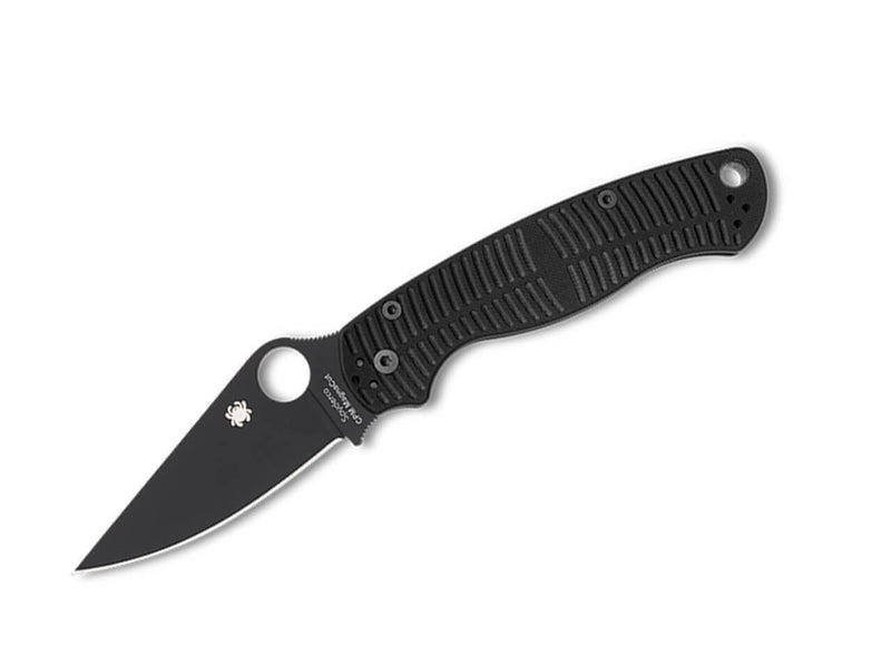 Spyderco Para Military 2 Salt Black G10 CPM MagnaCut Black Blade PlainEdge