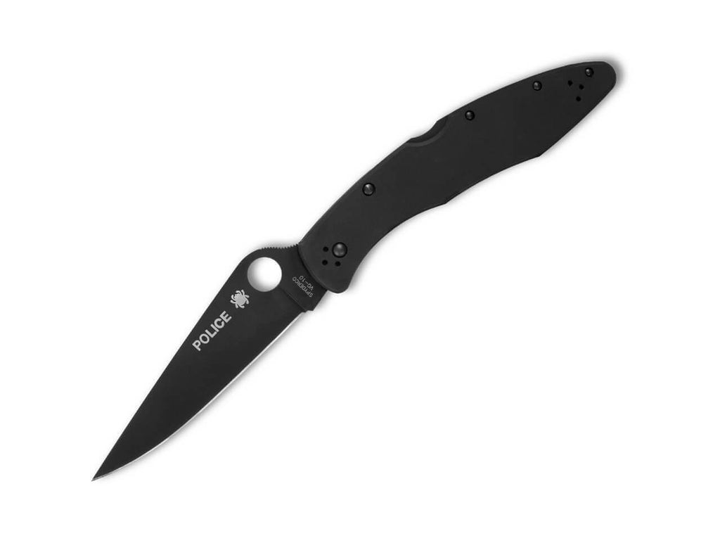 Police All Black Stainless PlainEdge