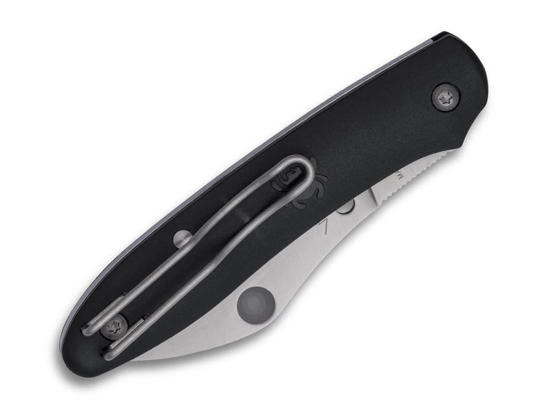 Spyderco Roadie XL Black FRN PlainEdge
