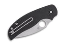 Spyderco Sage 6 CPM-S30V CF Button Compression Lock PlainEdge