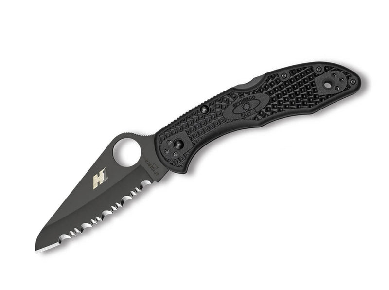 Spyderco Salt 2 Black Serrated