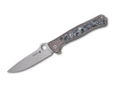 Spyderco Slym M390 Titanium PlainEdge